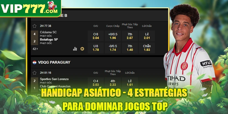Handicap Asiático - 4 Estratégias Para Dominar Jogos Top